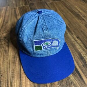 Vintage Seattle Seahawks Denim Hat